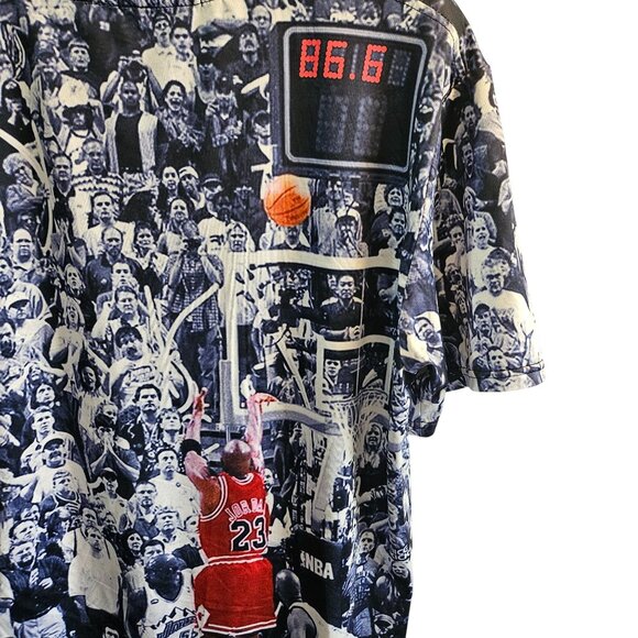 Michael Jordan NBA The Shot Graphic T-Shirt XL By Winita - Picture 2 of 6